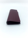 Funda de Gafas Piel Burdeos