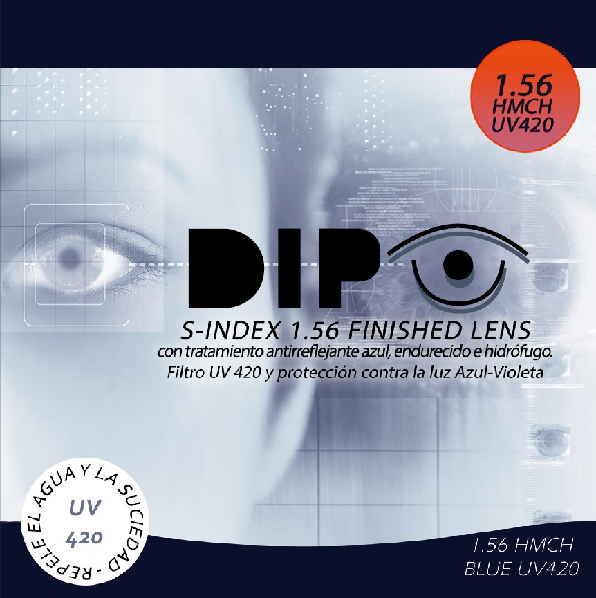 1.56 UV420 HMC Hidrófugo Blue Block
