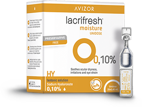 Humectante Lacrifresh Moisture Unidose 20 X 0,4 ml  Avizor
