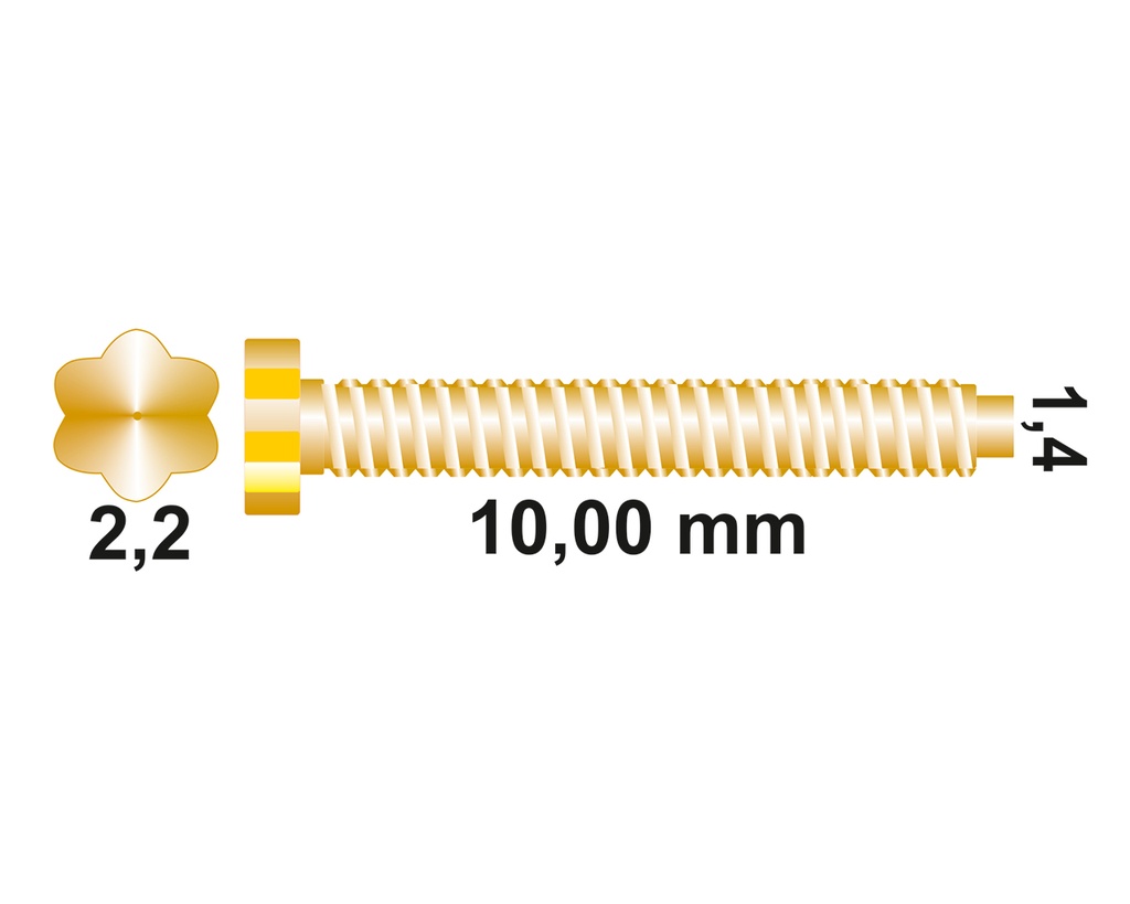 Tornillo Autocentrado Estrella