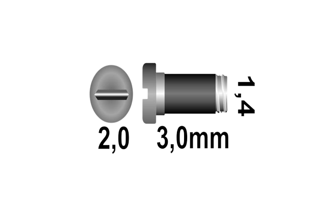 Tornillo con Plástico