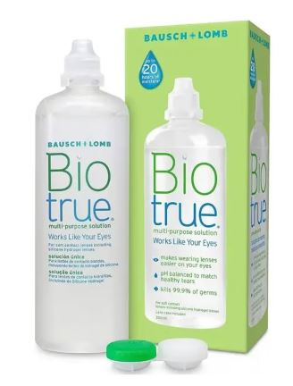 Solución Única Biotrue  300 ml  Bausch & Lomb.