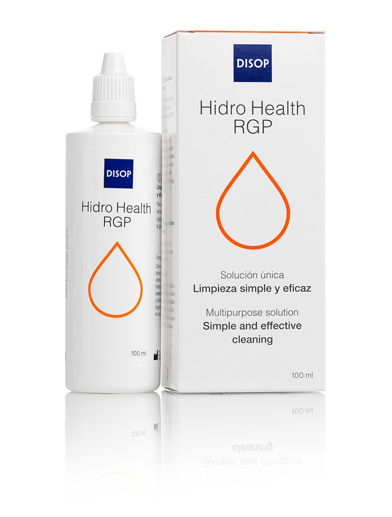 Hidro Health RGP  Solución Única para Lentes RGP 100 ml  Disop