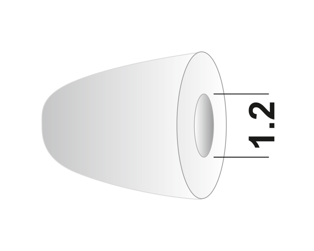 Capuchón Plástico(Ï: 1,2 mm) 50 uds.