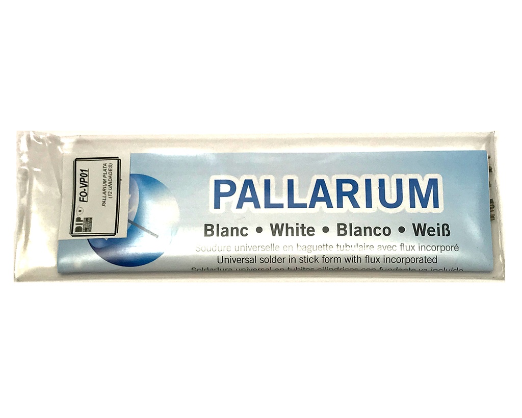 Pallarium Plata (12 Unidades)