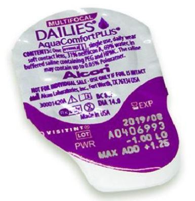 Dailies Aquacomfort Plus Multifocal Blister Alcon  