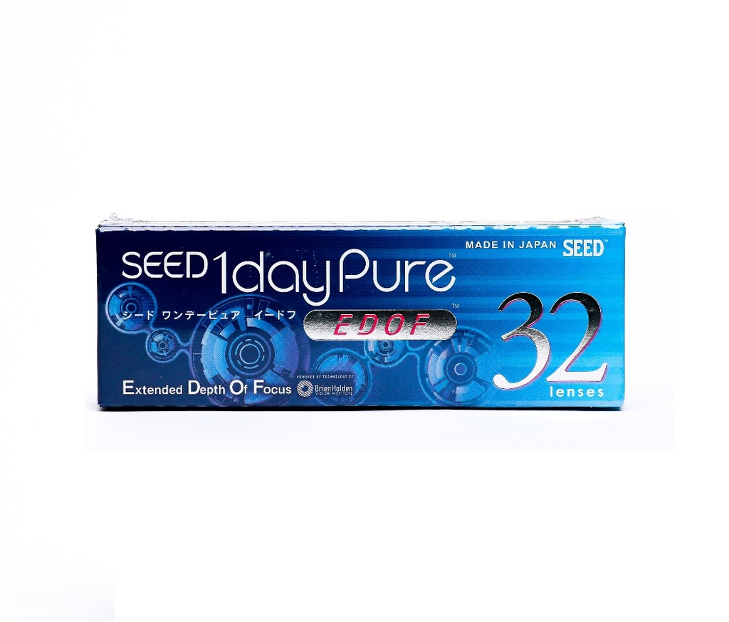 Seed 1 Day Pure Edof Blister 4 Pk Eurolent (CONTROL MIOPIA) 