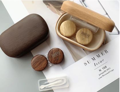 Estuche Portalentes Madera