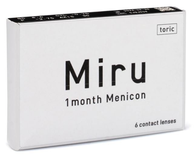 Miru 1 Month Toric 6pk Menicon