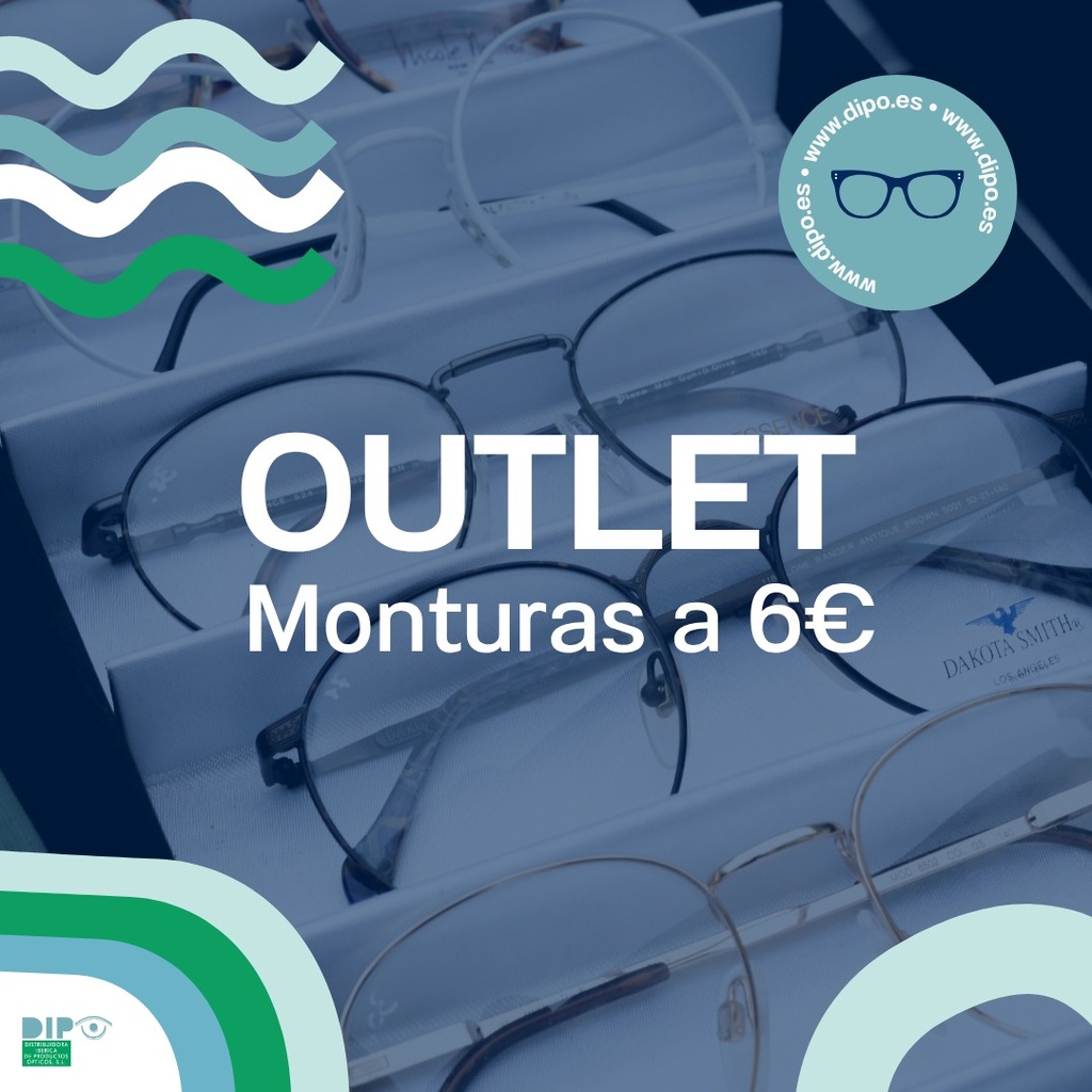 OUTLET MONTURAS A 6 €