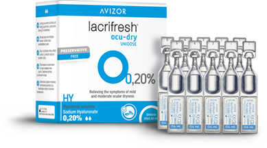 Humectante Lacrifresh Ocu Dry 0.20% 20 X 0,4 ml  Avizor