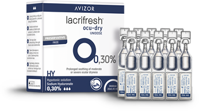 Humectante Lacrifresh Ocu Dry 0.30% 20 X 0,4 ml  Avizor