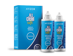 Solución Única All Clean Soft 2 X 350 ml   Avizor