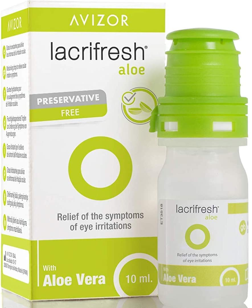 Humectante Lacrifresh Aloe 10 ml  Avizor