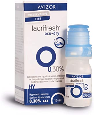 Humectante Lacrifresh Ocu Dry 0.30% 10 ml  (Aptar)  Avizor