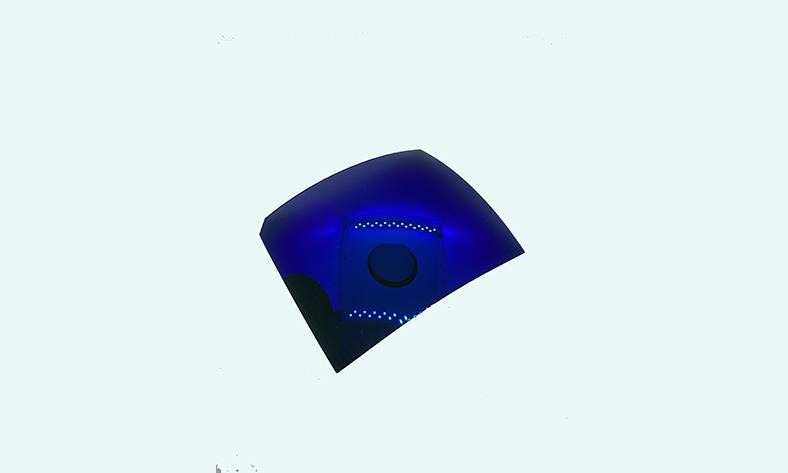Lámina Solar Polarizada 1.1 mm Unif 85% Azul Espejado 65X55 Base 6 (2PK)