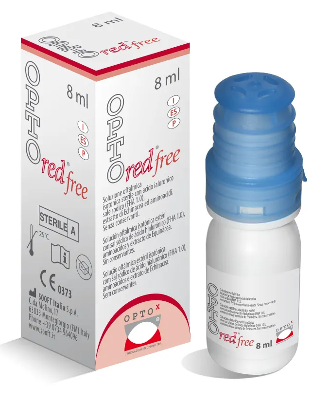 Opto-Red Free  8 ml  Optox
