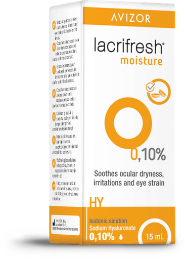 [AVI.125] Humectante Lacrifresh Moisture 0,10% 15 ml  Avizor