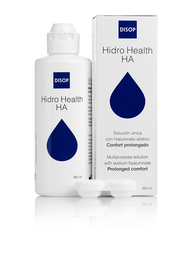 [DIS.151] Hidro Health HA Solución con Hialuronato de Sodio 360 ml  Disop