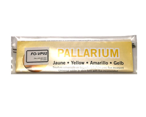 [FO-VP02] Pallarium Oro (12 Unidades)