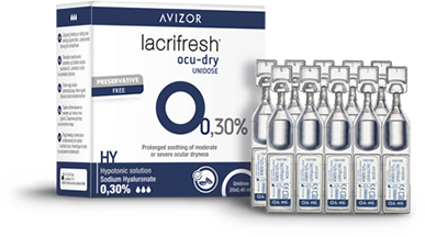 [AVI.136P] Humectante Lacrifresh Ocu Dry 0.30% 20 X 0,4 ml  Avizor