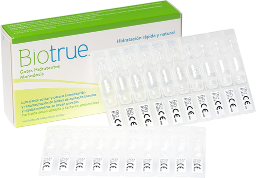[BL.147] Biotrue Gotas Humectantes 30 X 0.5 ml (monodosis)  Bausch & Lomb