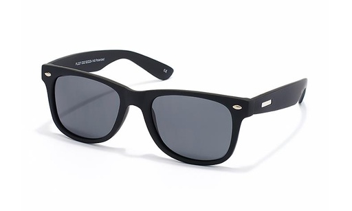 [GSPL227C02] Gafa Sol GSPL227C02 Inyectado Negro Mate 52-20-140  Polarizada Gris