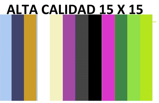 Pack (100) Gamuzas de Microfibra Calidad Alta 15X15 cm