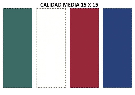 Pack (100) Gamuzas de Microfibra Calidad Media 15X15 cm