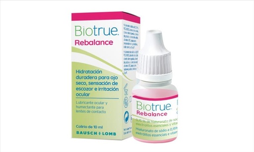 Kit 3+2-Biotrue  Rebalance 10 ml Gotas Hidratantes   Bausch & Lomb. 