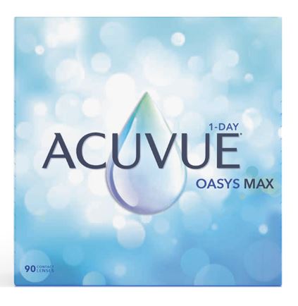 1-Day Acuvue Oasys Max 90 Pk Johnson & Johnson  