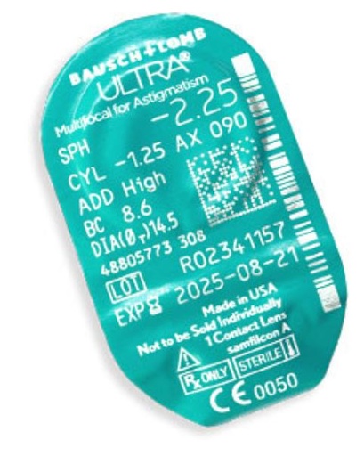 Ultra Multifocal Tórica Blister Bausch & Lomb 