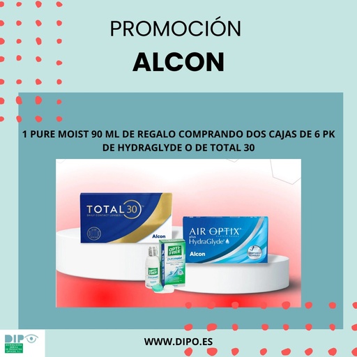 PROMOCIÓN AIR OPTIX HYDRAGLYDE / TOTAL 30 ALCON