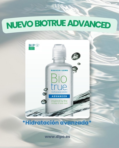 [BL.106] Solución Única Biotrue Advance  300 ml  Bausch & Lomb.