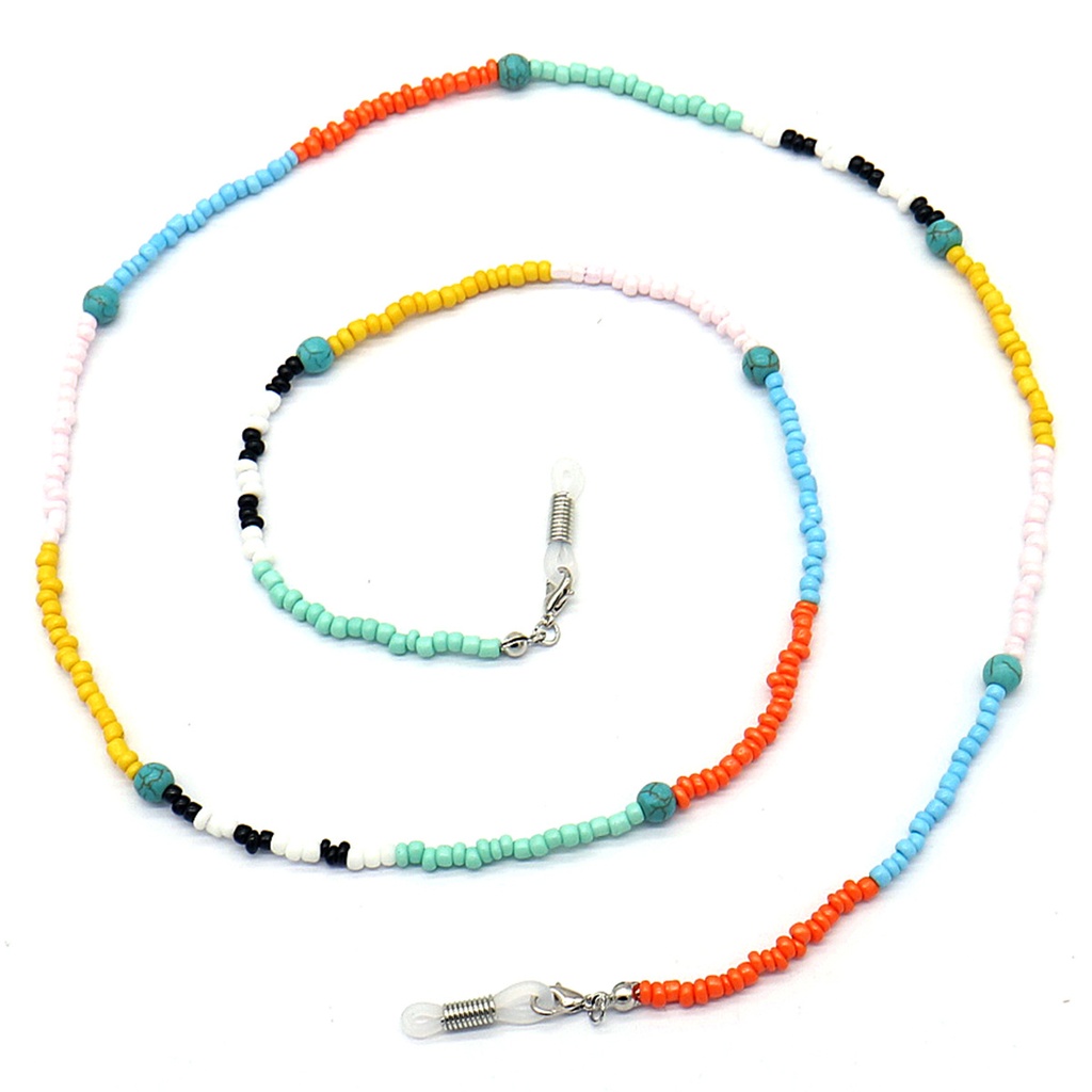 Cadena Abalorios Colores (6 uds.)