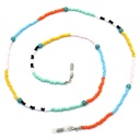 Cadena Abalorios Colores (6 uds.)