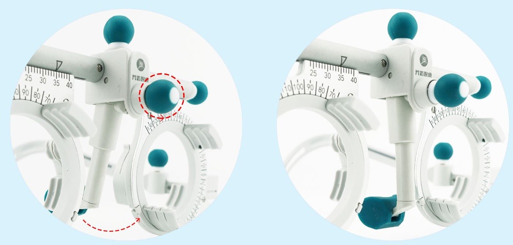 Gafa de Prueba Titanio para Gabinete PRO