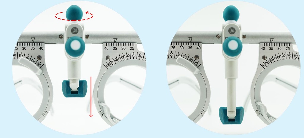 Gafa de Prueba Titanio para Gabinete PRO
