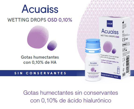 Acuaiss Wetting Drops OSD 0,1% HA