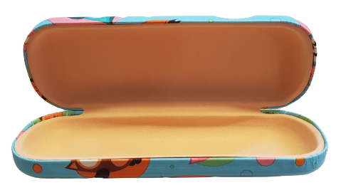 ESTUCHE RIGIDO INFANTIL DIBUJOS BUHOS