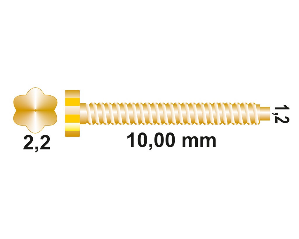 Tornillo Autocentrado Estrella