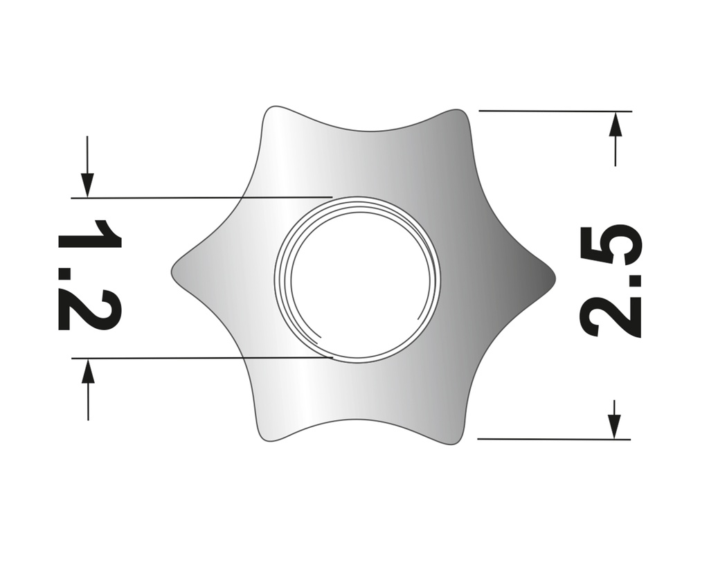 Tuerca Estrella
