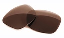 Base 4 CR-39 Ar Cara Interna Polarizado Marrón (2 Uds)