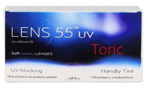 Lens 55 Toric 6 Pk Servilens (Total Power)