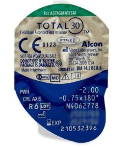 Total 30 Astigmatismo Blister Alcon 
