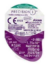 Precision 1 Astigmatismo Blister 5 PK Alcon