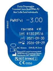 Ultra One Day Blister 5 PK Bausch & Lomb 