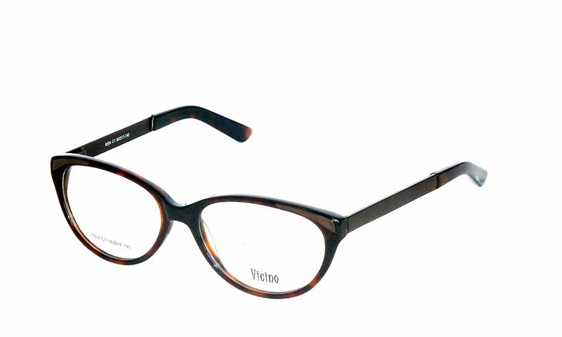 Montura Acetato 8504 C1 56-17-38 (140) Marrón Veteado  Vicino