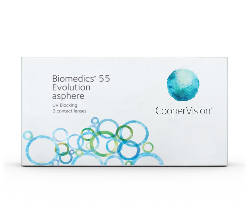 Biomedics 55 Evolution 3 Pk Coopervision