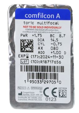 Biofinity Tórica Multifocal XR Blister Coopervision 